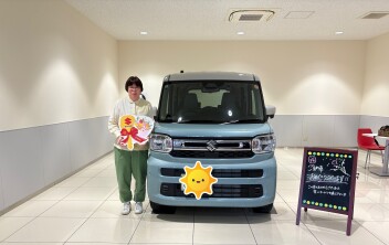 スペーシアご納車させていただきました！！！